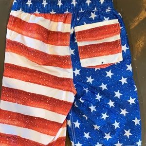 Old Navy Patriotic Boys Swim Trunks XL (14-16)